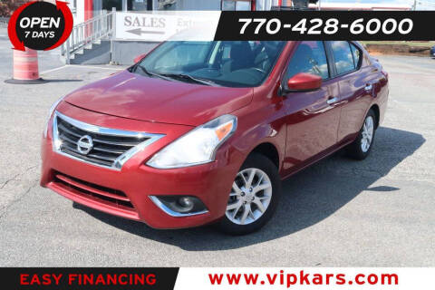 2018 Nissan Versa for sale at VIP Kars in Marietta GA