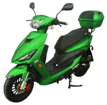 2019 50cc Viper Matte Finish 4  Stroke Moped Scooter