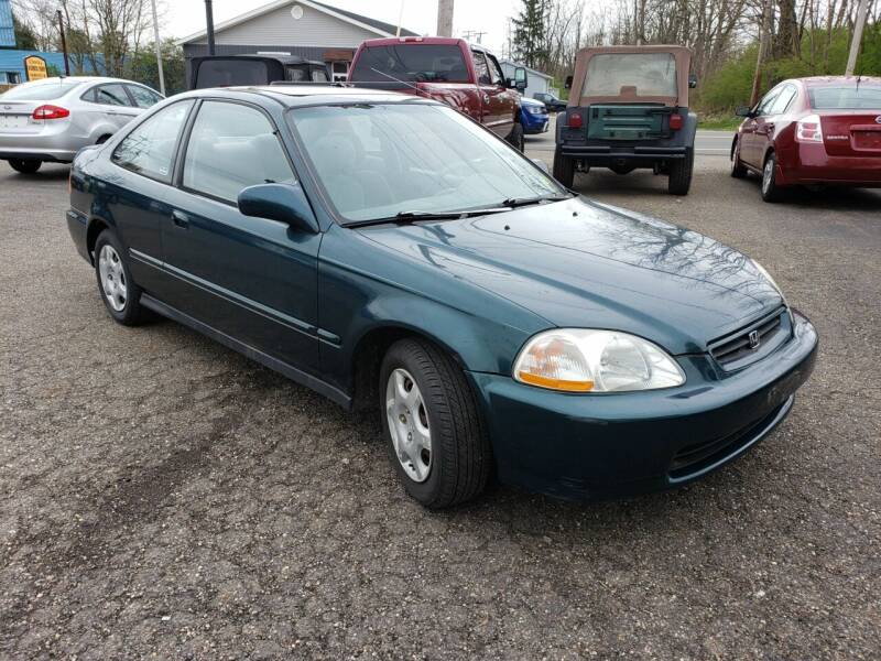 1998 Honda Civic for sale at MEDINA WHOLESALE LLC in Wadsworth OH
