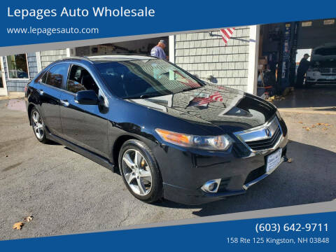 2013 Acura TSX for sale at Lepages Auto Wholesale in Kingston NH