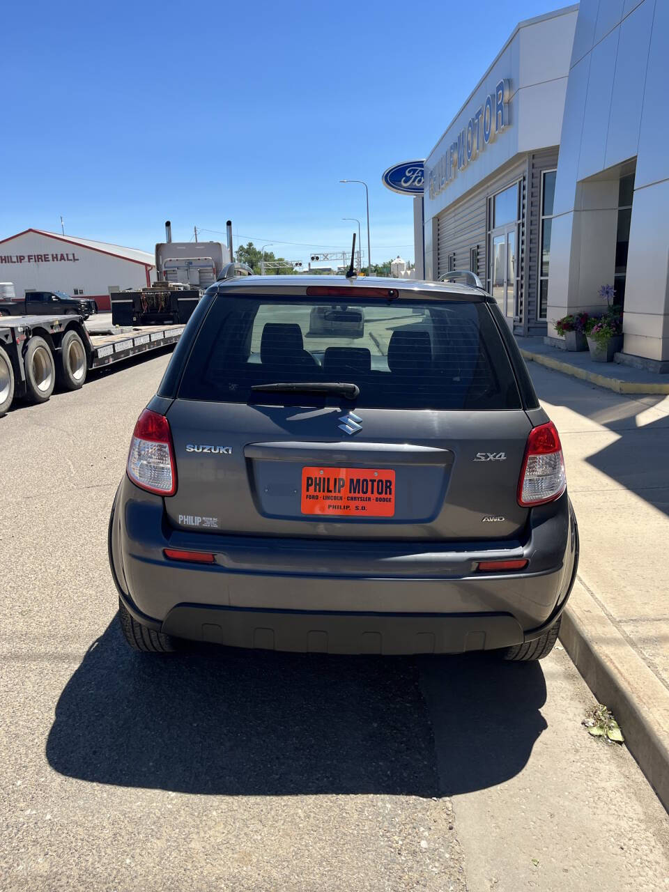 Gray 2012 Suzuki SX4 Crossover Base AWD 4dr Crossover 2