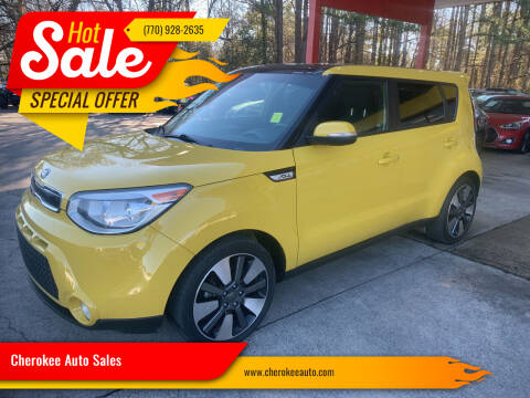 2015 Kia Soul for sale at Cherokee Auto Sales in Acworth GA