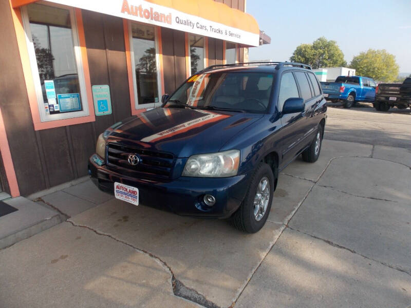 2006 Toyota Highlander for sale at Autoland in Cedar Rapids IA