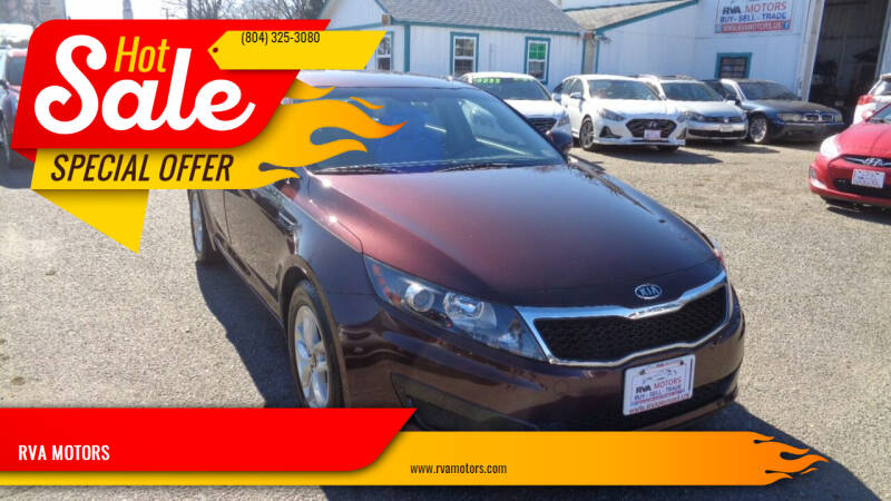 2011 Kia Optima for sale at RVA MOTORS in Richmond VA