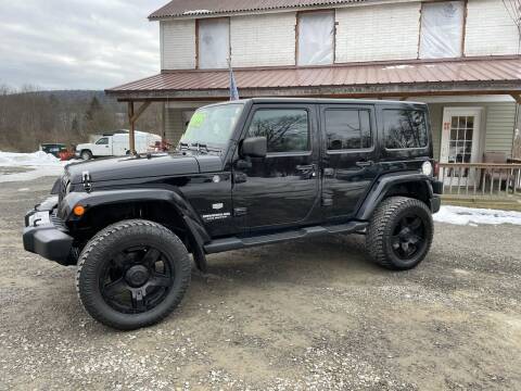 2011 Jeep Wrangler Unlimited for sale at Brush & Palette Auto in Candor NY