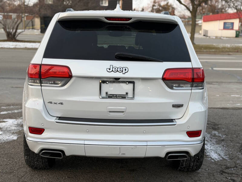 2017 Jeep Grand Cherokee Summit