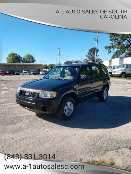 2006 Ford Escape for sale at A-1 Auto Sales Of South Carolina in Conway SC