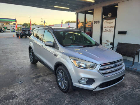 2018 Ford Escape for sale at American Auto Sales in Hialeah FL