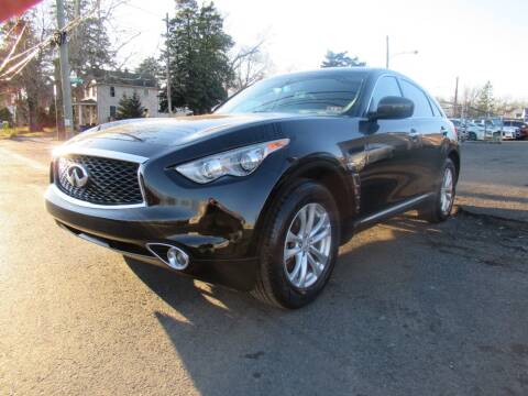 2017 Infiniti QX70 for sale at CARS FOR LESS OUTLET in Morrisville PA