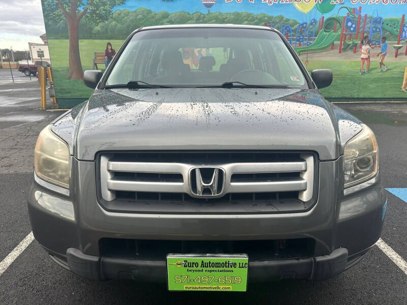 2007 Honda Pilot for sale at Euro Automotive LLC in Falls Church VA