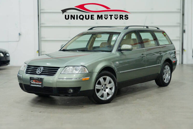 2002 Volkswagen Passat GLX 4Motion