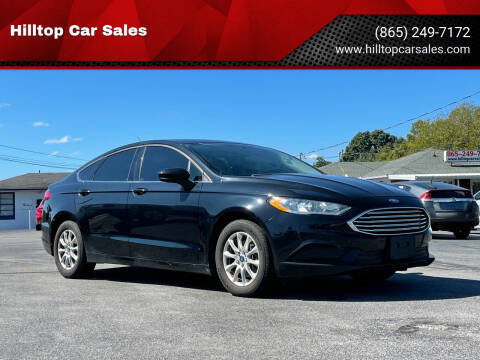 2017 Ford Fusion for sale at Hilltop Car Sales in Knoxville TN
