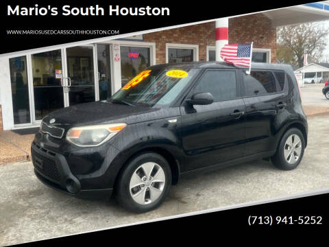 2014 Kia Soul for sale at Mario's South Houston in South Houston TX