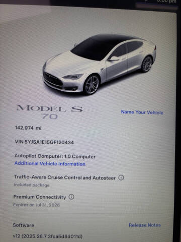 2016 Tesla Model S 70
