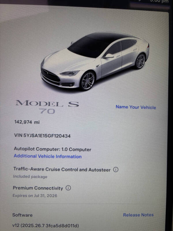 2016 Tesla Model S 70