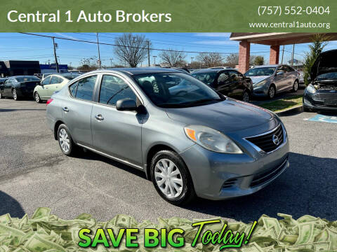 2013 Nissan Versa for sale at Central 1 Auto Brokers in Virginia Beach VA