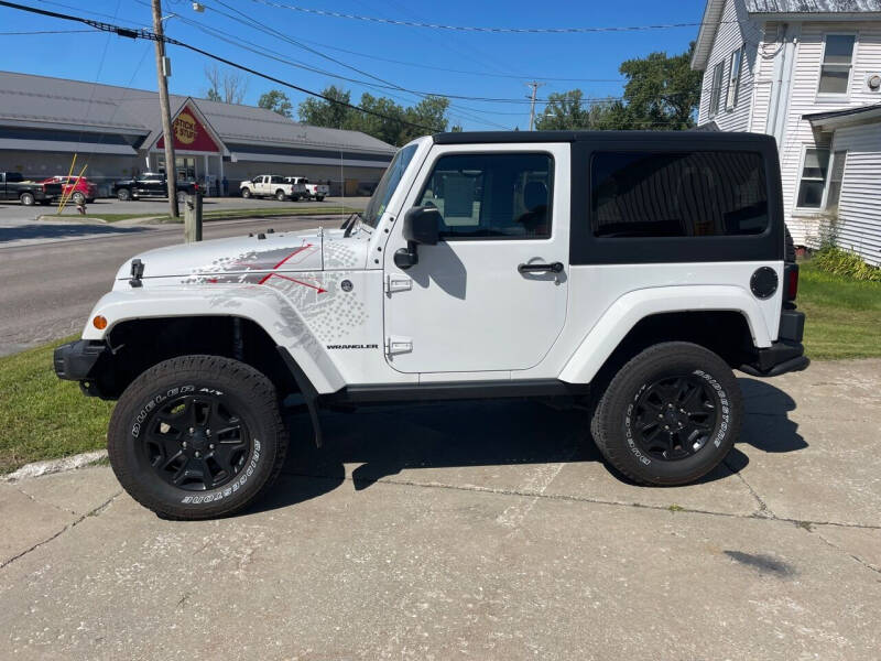 2016 Jeep Wrangler for sale at Dussault Auto Sales in Saint Albans VT