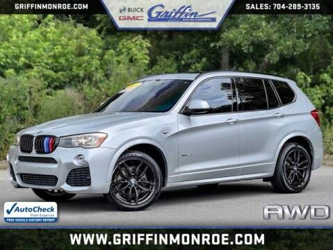 2017 BMW X3 for sale at Griffin Buick GMC in Monroe NC