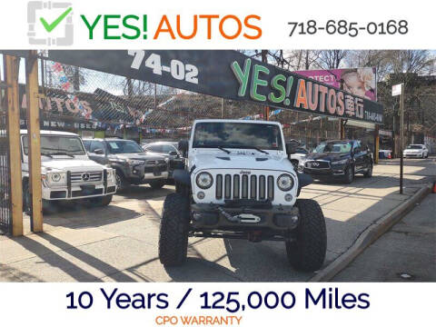 2017 Jeep Wrangler Unlimited for sale at Yes Auto in Elmhurst NY