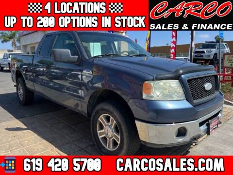 2006 Ford F-150 for sale at CARCO SALES & FINANCE in Chula Vista CA