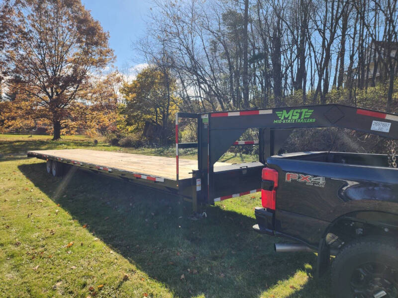 2025 Mid-State Trailer 40 Foot Flat Deck!