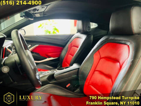 2018 Chevrolet Camaro for sale at LUXURY MOTOR CLUB in Franklin Square NY