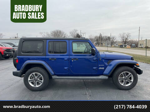 2018 Jeep Wrangler Unlimited for sale at BRADBURY AUTO SALES in Gibson City IL