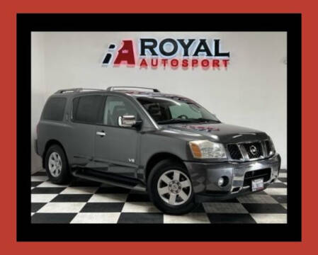 2005 Nissan Armada for sale at Royal AutoSport in Elk Grove CA