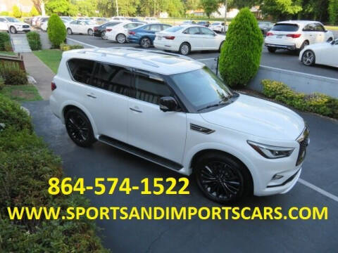 2021 Infiniti QX80 for sale at Sports & Imports INC in Spartanburg SC