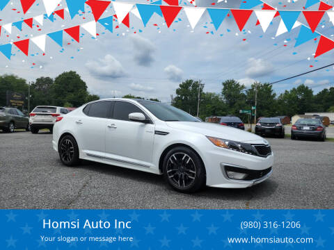 2013 Kia Optima Hybrid for sale at Homsi Auto Inc in Kannapolis NC