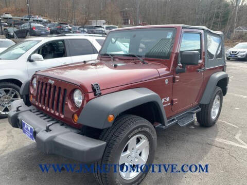 2008 Jeep Wrangler for sale at J & M Automotive in Naugatuck CT