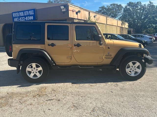 2014 Jeep Wrangler Unlimited for sale at Winter Park Auto Mall in Orlando, FL