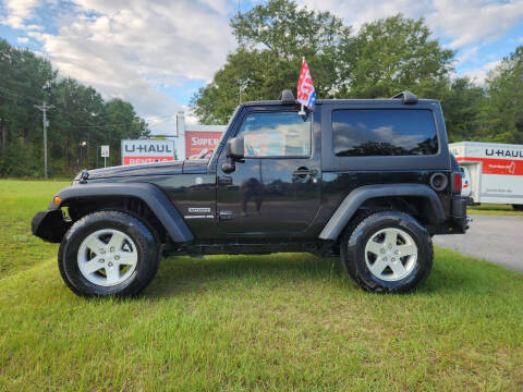 2012 Jeep Wrangler for sale at Super Sport Auto Sales in Hope Mills NC