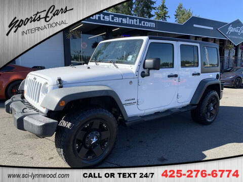 2011 Jeep Wrangler Unlimited for sale at Sports Cars International in Lynnwood WA