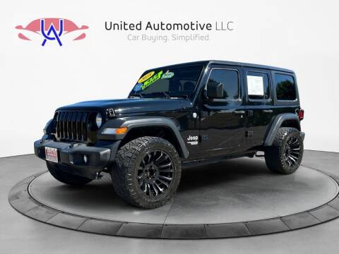 2018 Jeep Wrangler Unlimited for sale at UNITED AUTOMOTIVE in Denver CO