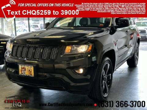 2015 Jeep Grand Cherokee for sale at CERTIFIED HEADQUARTERS in Saint James NY