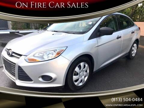 2012 Ford Focus for sale at On Fire Car Sales in Tampa FL