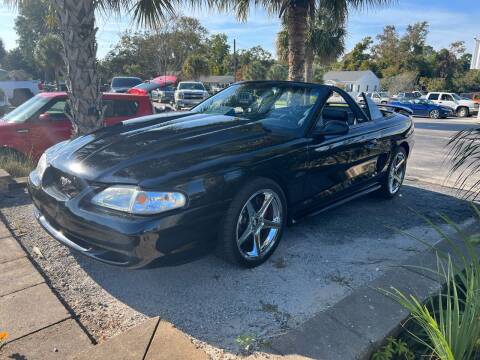 1998 Ford Mustang for sale at Bogue Auto Sales in Newport NC