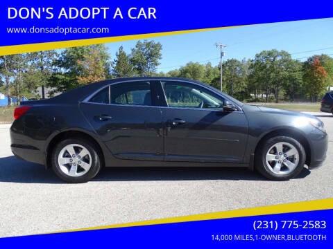 2016 Chevrolet Malibu Limited for sale at DON'S ADOPT A CAR in Cadillac MI