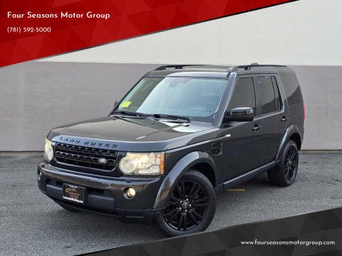 2013 Land Rover LR4 for sale at Four Seasons Motor Group in Swampscott MA