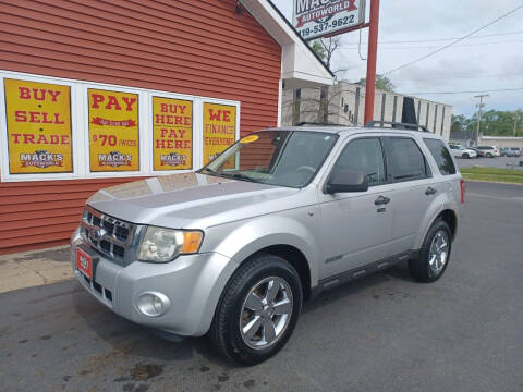 2008 Ford Escape for sale at Mack's Autoworld in Toledo OH