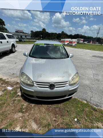 2007 Volkswagen Rabbit for sale at GOLDEN GATE AUTOMOTIVE,LLC in Zephyrhills FL