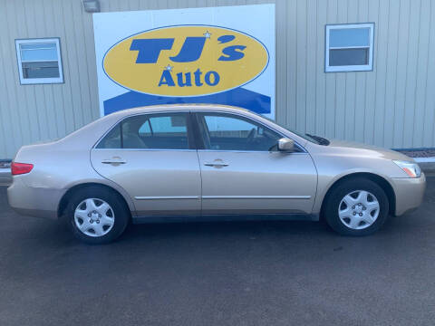 2005 Honda Accord for sale at TJ's Auto in Wisconsin Rapids WI