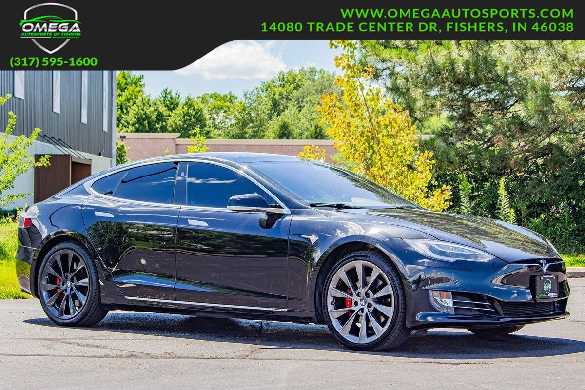 Black 2018 Tesla Model S P100D AWD P100D 4dr Liftback 1
