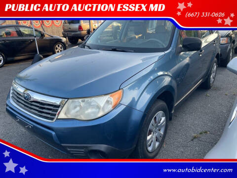 2009 Subaru Forester for sale at PUBLIC AUTO AUCTION ESSEX MD in Essex MD