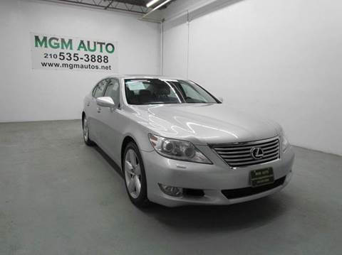 2012 Lexus LS 460 for sale at MGM Auto in San Antonio, TX