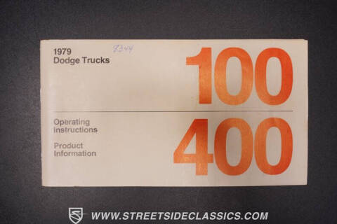 1979 Dodge D150 Pickup