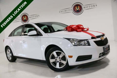 2013 Chevrolet Cruze for sale at Unlimited Motors in Fishers IN