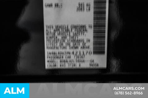 2023 Nissan Altima 2.5 SV