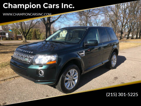 2013 Land Rover LR2 for sale at Champion Cars Inc. in Philadelphia PA